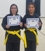 karate instructor student